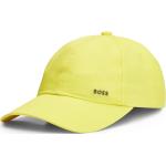 Gorras estampadas amarillas con logo HUGO BOSS BOSS para hombre 