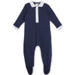 Pijamas infantiles azul marino de algodón con logo 9 meses para bebé 