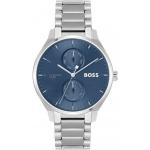 Relojes azules de acero inoxidable de pulsera caja de acero inoxidable HUGO BOSS BOSS 