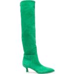 Botas verdes de piel de piel  rebajadas con logo talla 39 para mujer 