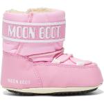 Botas rosas de poliuretano de agua  con logo Moon Boot talla 22 para mujer 