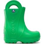 Botas verdes de sintético de agua  rebajadas Crocs para niña 
