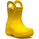 Botas amarillas de agua  Crocs infantiles 