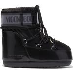 Botas planas negras de goma con cordones con logo Moon Boot Glance talla 35 para mujer 