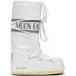 Botas blancas de goma con cordones  con logo Moon Boot Icon talla 39 para mujer 