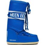 Botas azules de PVC de caña baja  con cordones con logo Moon Boot Icon talla 39 para mujer 