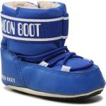 Botas azules de nieve  rebajadas Moon Boot infantiles 