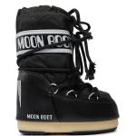 Botas negras de nieve  rebajadas Moon Boot infantiles 