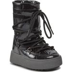 Botas negras de nieve  rebajadas Moon Boot talla 27 infantiles 