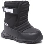 Botas negras de nieve  rebajadas Puma talla 19 infantiles 