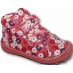 Zapatos rosas Garvalin con motivo de flores infantiles 