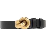 Cinturones negros de cuero con hebilla  largo 85 vintage Bottega Veneta talla M para mujer 