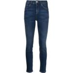 Jeans stretch azules de algodón rebajados ancho W25 largo L30 con logo Liu Jo Junior para mujer 