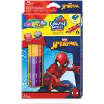 Box 12 Pencil 24 Colorino Colorino Disney Spiderman - Colorino