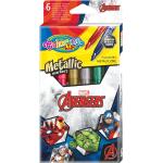 Box 6 Marcadores de metal Colorino Disney Avengers - Colorino