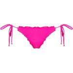Bragas de bikini rosas de poliamida Amir Slama con volantes para mujer 