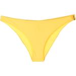 Bragas de bikini amarillas de poliamida rebajadas con logo MOSCHINO para mujer 