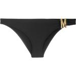 Bragas de bikini negras de poliamida rebajadas con logo MOSCHINO talla XXS para mujer 