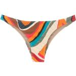 Bragas de bikini multicolor de poliamida rebajadas Lygia & Nanny fruncido talla XXL para mujer 