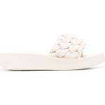 Sandalias planas blancas de goma con logo Ash talla 39 para mujer 