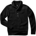 Suéters  negros de jersey tallas grandes de punto Brandit talla 3XL para hombre 