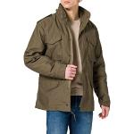 Abrigos con capucha  con cuello alto con forro vintage acolchados Brandit M65 con lazo talla XL para hombre 