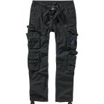 Pantalones cargo negros de algodón rebajados tallas grandes Brandit talla XXS para hombre 