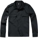 Camisas negras de manga larga tallas grandes manga larga Brandit talla 3XL para hombre 