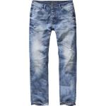 Jeans azules de denim talle normal rebajados Brandit para hombre 