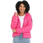 Abrigos rosas con capucha  acolchados Brave Soul talla XL para mujer 