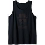 Camisetas negras de encaje con encaje  Breaking Bad Heisenberg / Walter White sin mangas de encaje talla S para hombre 