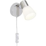 Lámparas LED blancas de metal de rosca E14 Brilliant de materiales sostenibles 