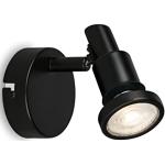 Lámparas LED negras de rosca GU10 Briloner 