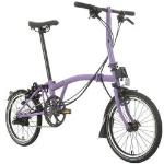 Bicicletas plegables lila plegables Brompton 