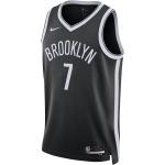 Ropa negra de piel de baloncesto rebajada Brooklyn Nets transpirable talla M para hombre 