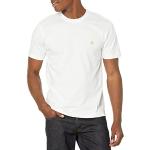 Brooks Brothers Men's Supima Cotton Short Sleeve Crewneck Logo T-Shirt, White