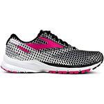 Brooks Launch 4 - Zapatillas de correr para mujer, Mujer, schwarz / weiß / pink, 37,5 EU