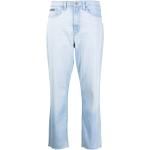 Jeans stretch azules de algodón rebajados DKNY para mujer 