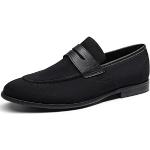 Zapatos negros de goma con cordones con cordones formales talla 44 para hombre 
