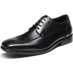 Zapatos negros de sintético con cordones con cordones de punta cuadrada vintage acolchados talla 41 para hombre 