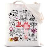 BTVS Merchandise - Bolso de mano inspirado en Buffy the Vampire Slayer, bolsa de hombro de los años 90, regalo de personaje de vampiro Buffy para fanáticos, Bolsa Buffy, 32 37CM