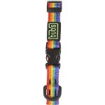 bub's Collar - Collar para Perro pequeño con Cierre rápido (Comprobar tamaño: Cuello 25 a 36) (Rainbow)