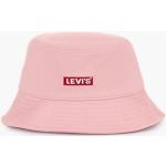 Sombreros rosas de algodón con logo LEVI´S talla S para mujer 