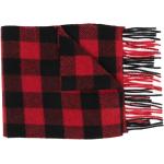 Bufandas rojas de poliamida de lana  rebajadas a cuadros Woolrich Talla Única para mujer 