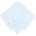 Pañuelos azules celeste de algodón con logo con bordado Talla Única para mujer 