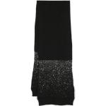 Bufandas negras de poliester de lana  cachemira FABIANA FILIPPI con lentejuelas Talla Única para mujer 