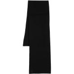 Bufandas negras de lana de lana  con logo Talla Única de materiales sostenibles para mujer 