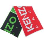 Bufandas verdes de licra de lana  rebajadas con logo KENZO Logo Talla Única para hombre 