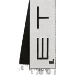 Bufandas negras de lana de lana  con logo Etro Talla Única para hombre 