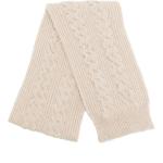 Bufandas blancas de lana de lana  rebajadas de punto Pringle of Scotland Talla Única para mujer 